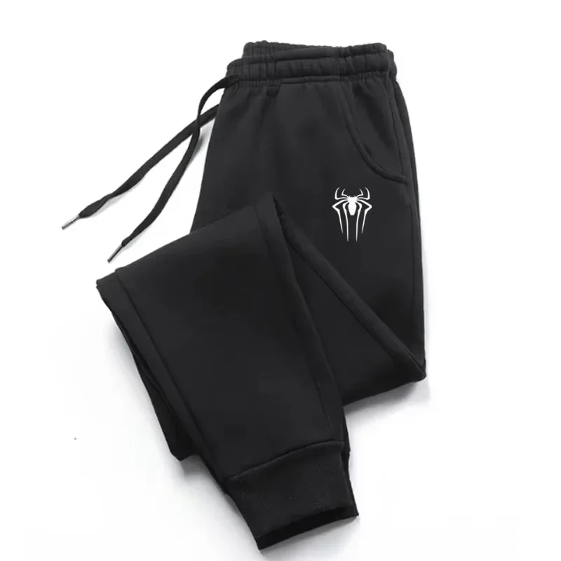 Running Gear Winter - Męskie spodnie sportowe z nadrukiem na