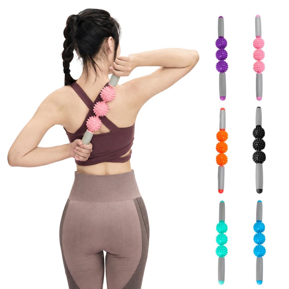 Muscle Roller Stick - Profesjonalny 5-igłowy wałek do masażu powięzi,