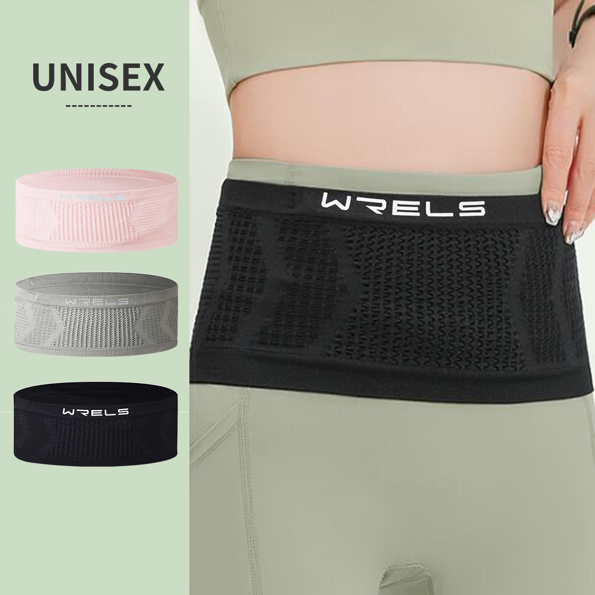 Running Gear To Hold Phone - WRELS Niewidoczna torba na talię Lekka,