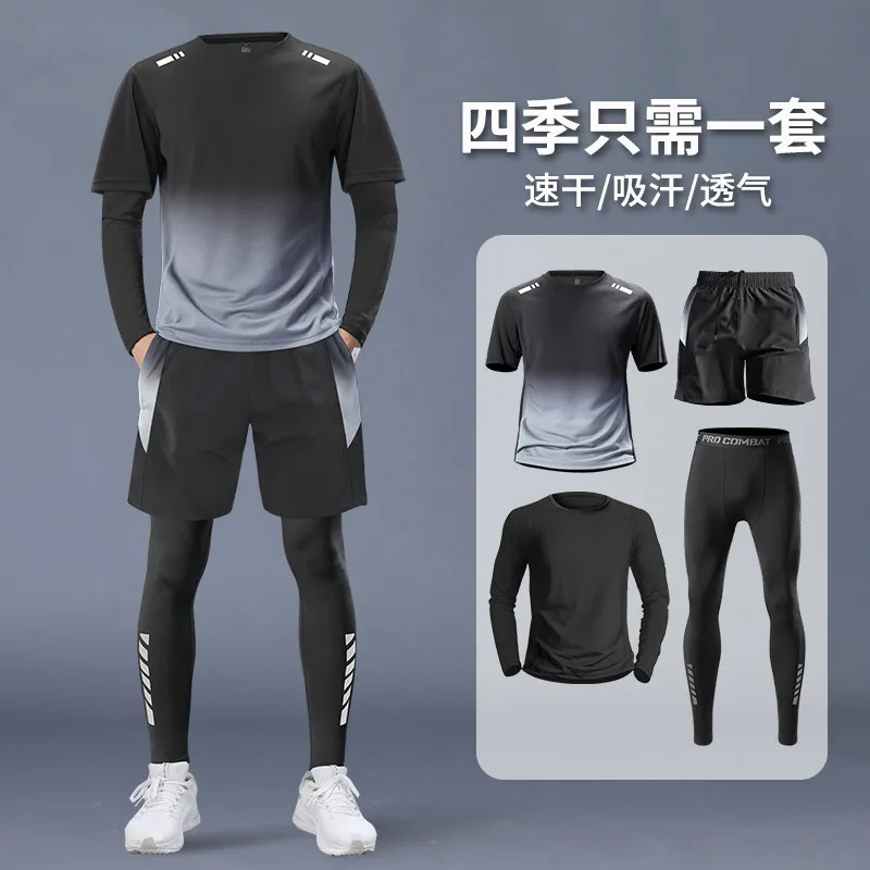 Męski 4-częściowy zestaw sport – Running Gear Usa recenzja i cena