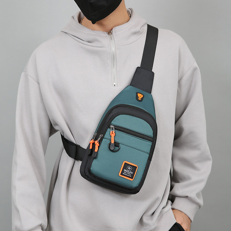 Casual Men Chest Bag Nylon Sma – Running Gear To Hold Phone recenzja i cena