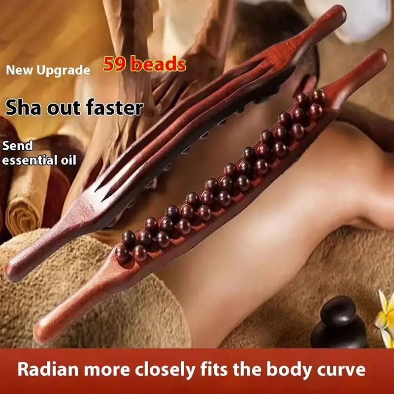 Drewniany wałek do masażu z ko – Muscle Roller Stick recenzja i cena