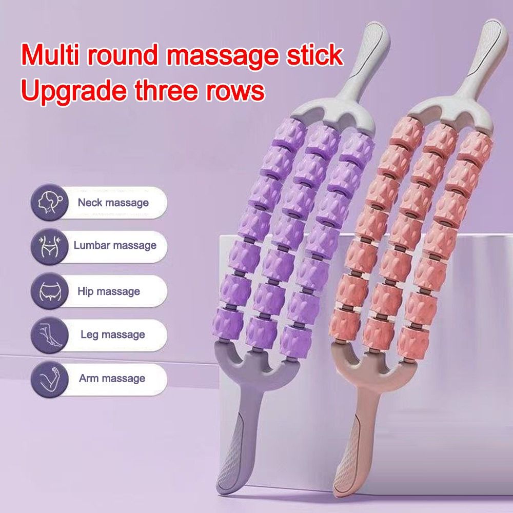Przenośny trzyrzędowy masażer  – Muscle Roller Stick recenzja i cena