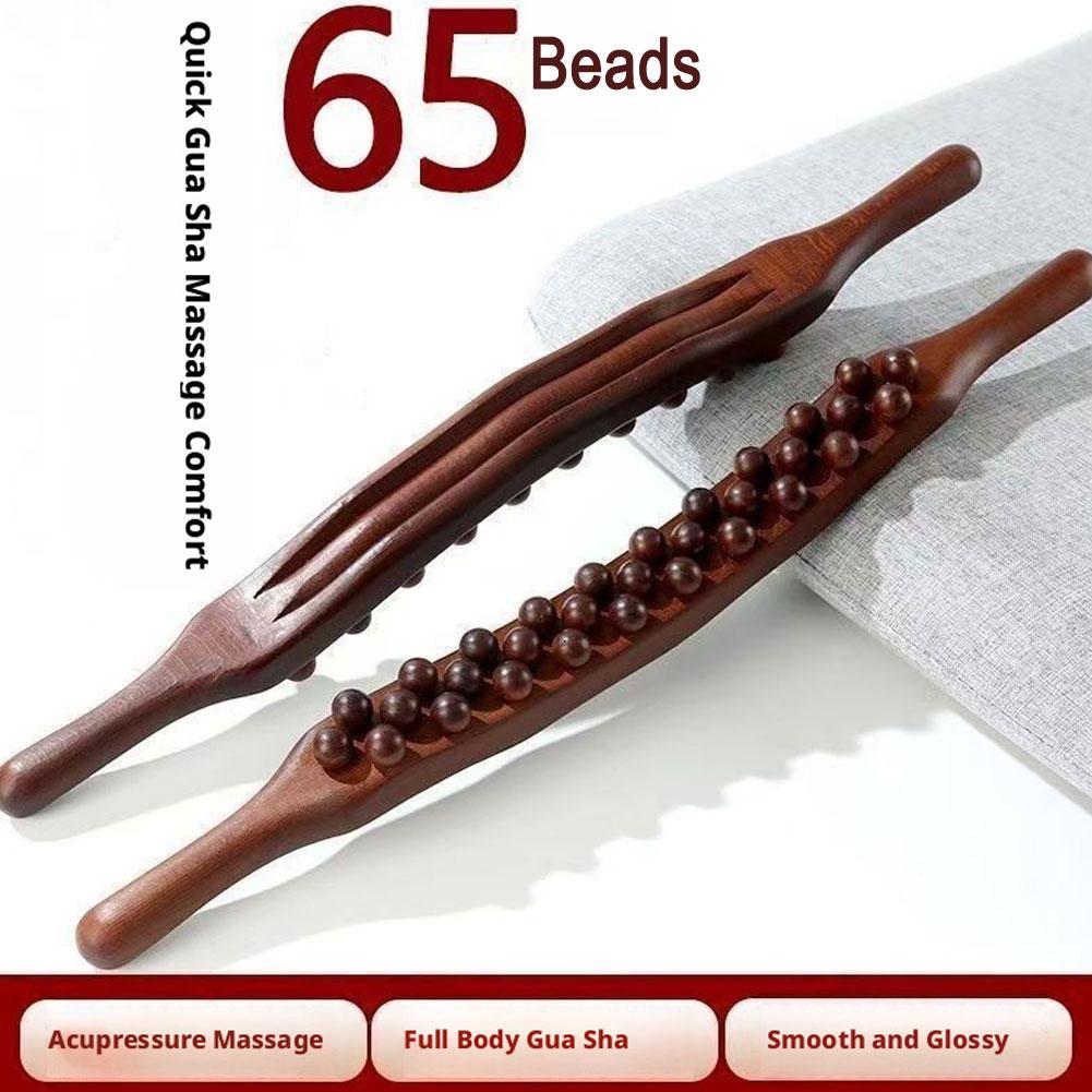 Drewniany masażer Gua Sha, Gua – Muscle Roller Stick recenzja i cena