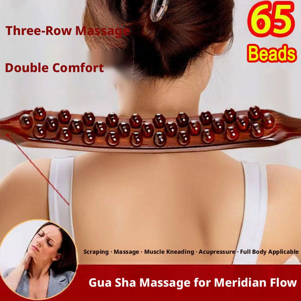 Drewniany masażer Gua Sha, Gua – Muscle Roller Stick recenzja i cena